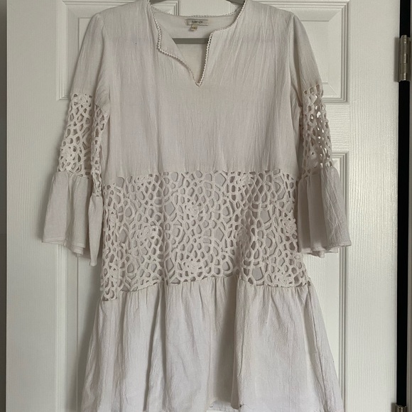 Tyler Boe White Short Dress - Picture 2 of 2